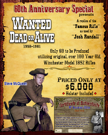 60th Anniversary of 'Wanted: Dead or Alive' LIMITED TIME SPECIAL EXCLUSIVE